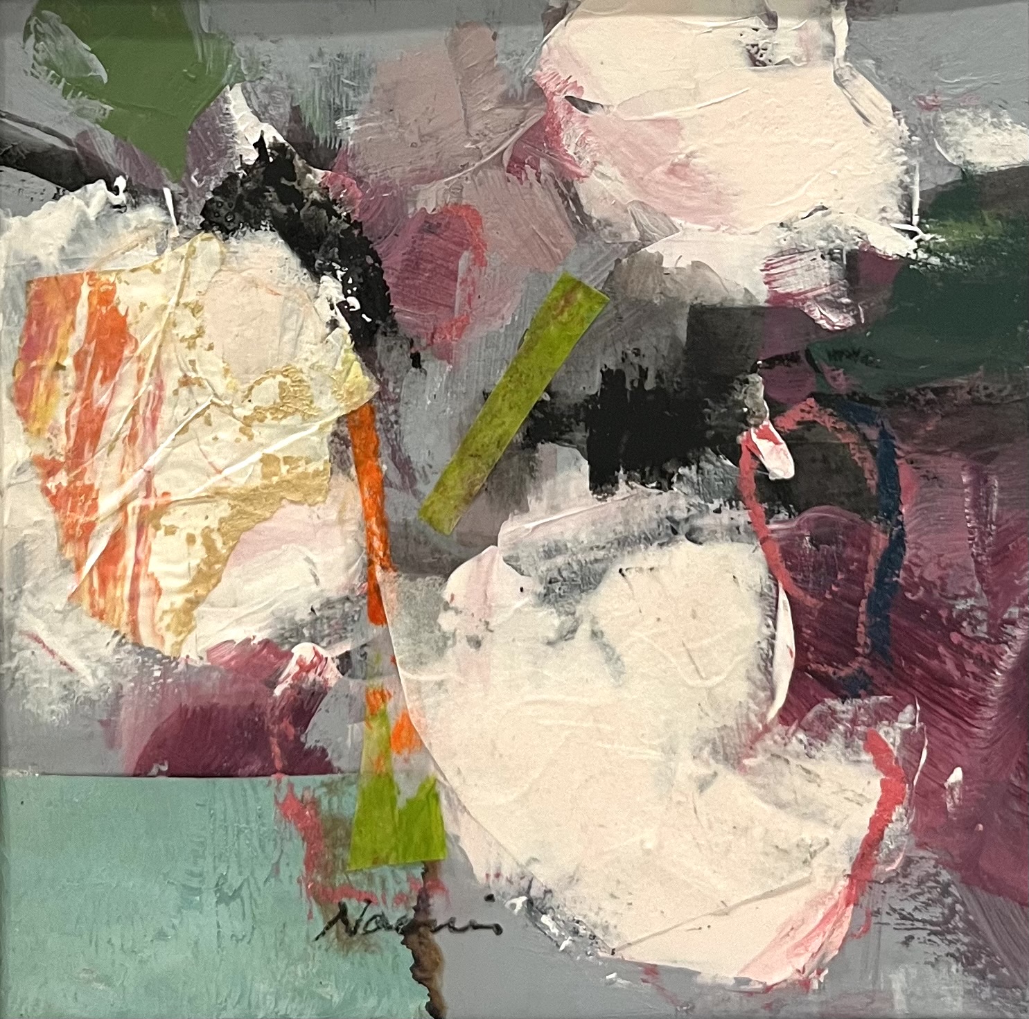 Collage Art 3, painting by Naomi Bautista