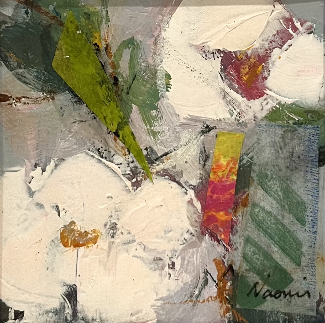 Collage Art 3, painting by Naomi Bautista
